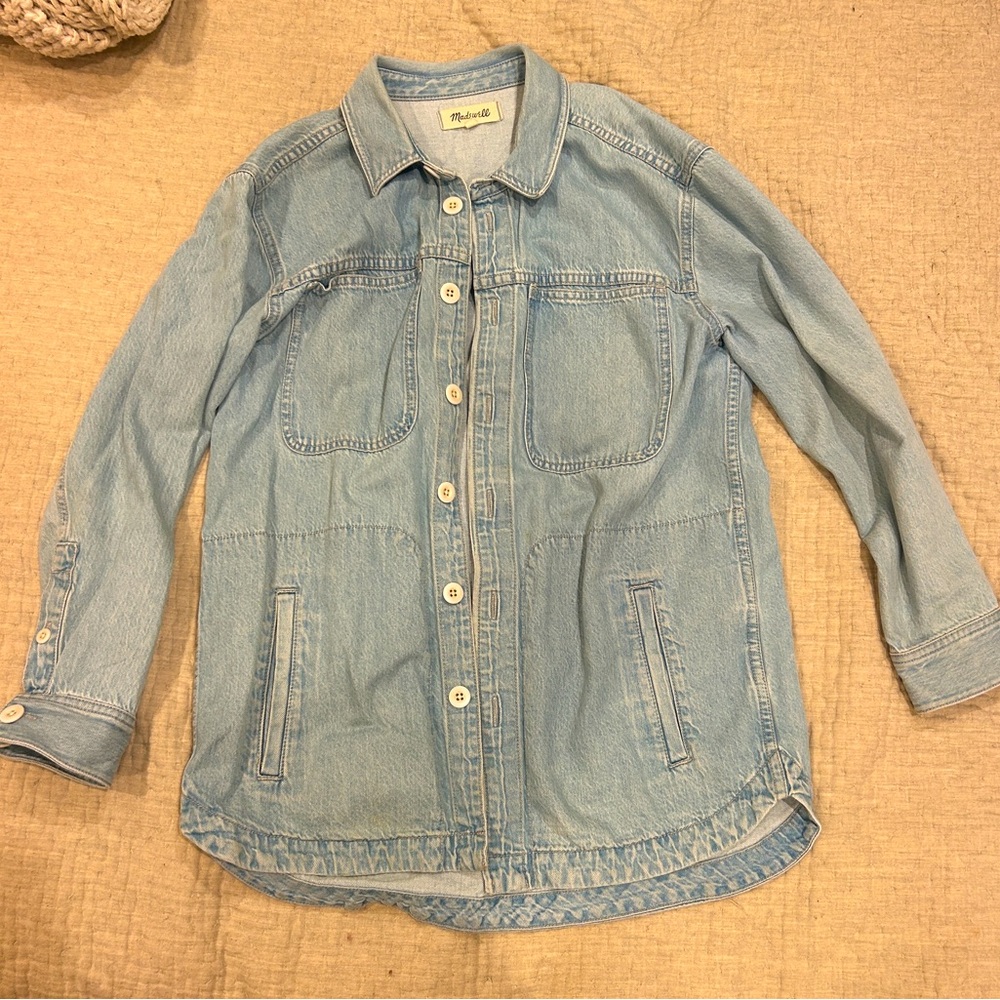 Madewell Jean Shacket